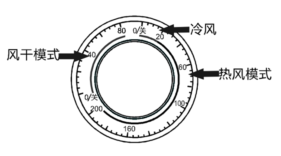 內(nèi)衣迷你干衣機(jī)定時(shí)器界面介紹